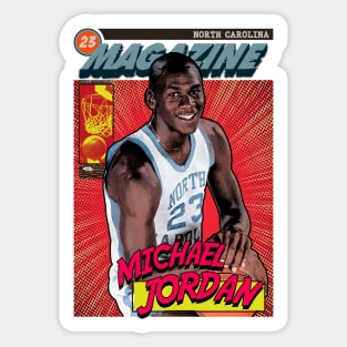 Michael Jordan - North Carolina Sticker